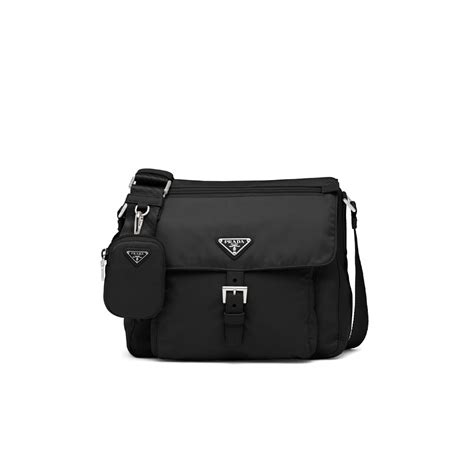 prada 1bd994|Schwarz Schultertasche Aus Re.